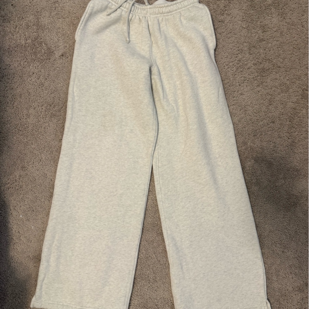 Wild Fable Gray/off white Wide Leg Pants